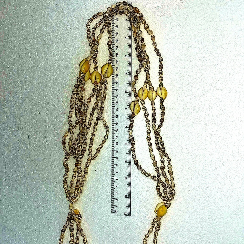 24” Multi-Tier Snail Shell/Seashell Combo Necklac… - image 4